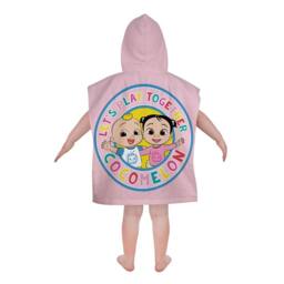 Cocomelon Playtime Hooded Towel in Pink - thumbnail 4
