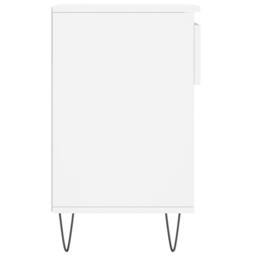 Berkfield Home Shoe Cabinet White 102x36x60 cm Engineered Wood - Size: 102 x 36 x 60 cm - thumbnail 7