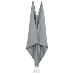 Berkfield Home Collapsible Terrace Side Awning Grey 400x200 cm - thumbnail 6