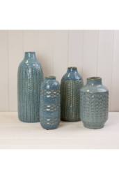 KDMD Timeless Statement Ceramic Vase in Blue - thumbnail 2
