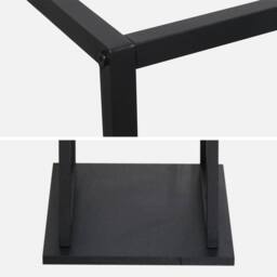 sweeek 112cm interior vertical log rack in Black - thumbnail 3