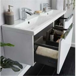 Clifton Matt Dark Grey 500mm Bathroom Standing WC Unit in Charcoal - thumbnail 5