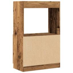 Berkfield Home Highboard Old Wood 63x33x100 cm Engineered Wood in Brown - Size: 63 x 33 x 100 cm - thumbnail 7