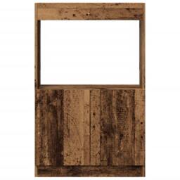 Berkfield Home Highboard Old Wood 63x33x100 cm Engineered Wood in Brown - Size: 63 x 33 x 100 cm - thumbnail 5