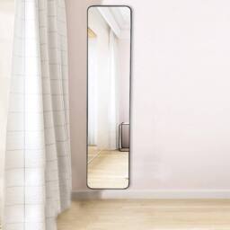 PAWNORA 120cm Long Mirror Wall Full Length Mirror in Black - thumbnail 4