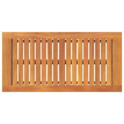 Berkfield Home Coffee Table 90x45x40 cm Solid Wood Acacia in Brown - Size: 90 x 45 x 40 cm - thumbnail 8