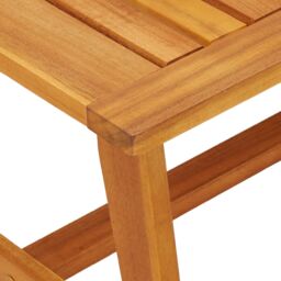 Berkfield Home Coffee Table 90x45x40 cm Solid Wood Acacia in Brown - Size: 90 x 45 x 40 cm - thumbnail 9