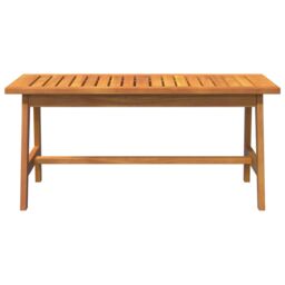 Berkfield Home Coffee Table 90x45x40 cm Solid Wood Acacia in Brown - Size: 90 x 45 x 40 cm - thumbnail 6