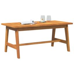 Berkfield Home Coffee Table 90x45x40 cm Solid Wood Acacia in Brown - Size: 90 x 45 x 40 cm - thumbnail 3