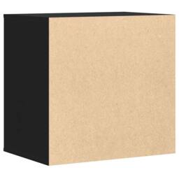 Berkfield Home Corner Chest of Drawers Black 60x41x58 cm Engineered Wood - Size: 60 x 41 x 58 cm - thumbnail 7
