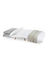 Julian Bowen Rowan Upholstered Chair Bed in Light Grey - thumbnail 5
