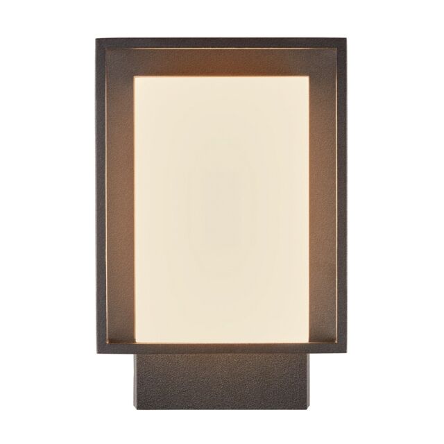 Nordlux Modern Outdoor Wall Light Black Aluminium Intergrated LED Weatherproof - Mains Powered, IP44 - image 1