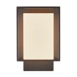 Nordlux Modern Outdoor Wall Light Black Aluminium Intergrated LED Weatherproof - Mains Powered, IP44 - thumbnail 1