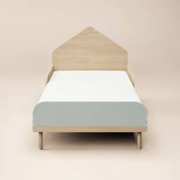 Flair Noah Single Bed Oak in Green - thumbnail 4