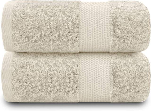 GAVENO CAVAILIA Miami Towel in Cream - Size: Bath Sheet - image 1