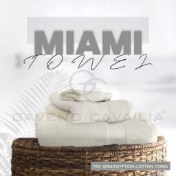 GAVENO CAVAILIA Miami Towel in Cream - Size: Bath Sheet - thumbnail 2