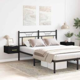Berkfield Home Bedside Cabinets 2 pcs Wall-Mounted Black Oak 35x35x20 cm - Size: 35 x 35 x 20 cm - thumbnail 1
