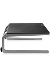 StarTech.com Monitor Riser Stand - Height Adjustable in Black - thumbnail 2