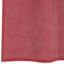 Berkfield Home Voile Curtains with Loops 2 pcs Wine Red 140x175 cm - thumbnail 6