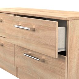 Ready Assembled 2 U Cornwall 4 Drawer Bed Box (Ready Assembled) in Light Oak - thumbnail 4