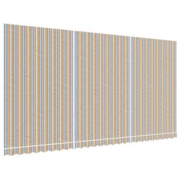 Berkfield Home Replacement Fabric for Awning Multicolour Stripe 6x3 m - thumbnail 2