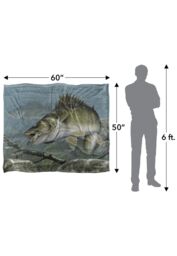 Wild Wings Feeding Frounds 2 Silky Touch Super Soft Throw Blanket 152 X 127 cm in White - thumbnail 5