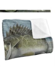 Wild Wings Feeding Frounds 2 Silky Touch Super Soft Throw Blanket 152 X 127 cm in White - thumbnail 3