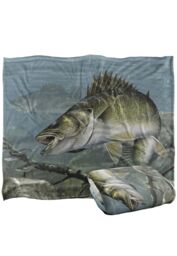 Wild Wings Feeding Frounds 2 Silky Touch Super Soft Throw Blanket 152 X 127 cm in White - thumbnail 2