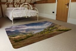 Benjamin Tate Design The Glenfinnan Viaduct Designer Rug in Natural - Size: Large - thumbnail 3