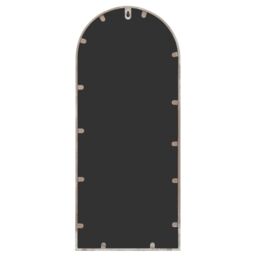 Berkfield Home Mirror Sand 100x45 cm Iron for Indoor Use in Beige - thumbnail 4