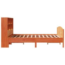 Berkfield Home 4-Tier Shelving Unit with Cabinet 80x40x130 cm Steel & Wood in Brown - Size: Double - thumbnail 5