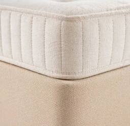 PARADISE BEDS LTD Orthopedic Divan Bed Set With Memory Foam Spring Mattress in Dark Red - Size: Double - thumbnail 4
