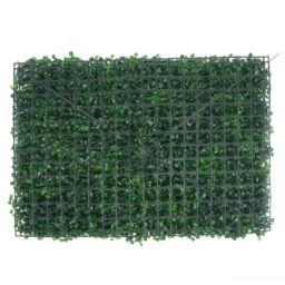 SPETLEK 60x40cm Artificial Plant Wall Mat Fence Greenery Panel Decor in Green - Size: 60x40 cm - thumbnail 6