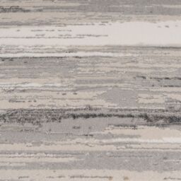Kukoon Grey Striped Distressed Living Room Area Rug Bedroom Floor Runner Mat in Beige - Size: 200 cm x 290 cm - thumbnail 6