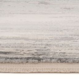 Kukoon Grey Striped Distressed Living Room Area Rug Bedroom Floor Runner Mat in Beige - Size: 200 cm x 290 cm - thumbnail 5