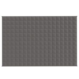 Berkfield Home Weighted Blanket Grey 122x183 cm 9 kg Fabric - thumbnail 3