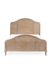 Julian Bowen Fleur Rattan Headboard Bed in Natural - Size: Double - thumbnail 3
