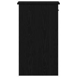 Berkfield Home Durable Computer Tower Stand with Drawer Black 35x45x77 cm - Size: 35 x 45 x 77 cm - thumbnail 6