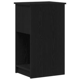 Berkfield Home Durable Computer Tower Stand with Drawer Black 35x45x77 cm - Size: 35 x 45 x 77 cm - thumbnail 7