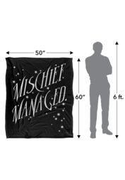Harry Potter Mischief Managed 4 Officially Licensed Silky Touch Super Soft Throw Blanket 152x127 cm in White - thumbnail 5