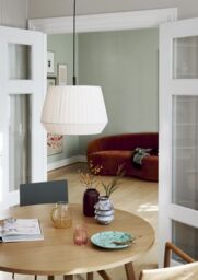 Nordlux Modern Indoor Pendant Light White Textile E27 Hand Pleated - Mains Powered, IP20 - thumbnail 5