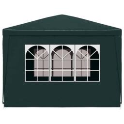 Berkfield Home Party Tent 3x3 m Green - thumbnail 4