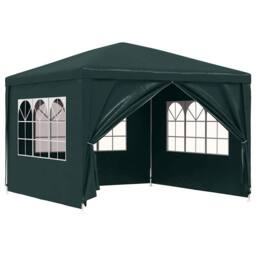 Berkfield Home Party Tent 3x3 m Green - thumbnail 2