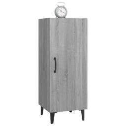 Berkfield Home Sideboard Grey Sonoma 34.5x34x90 cm Engineered Wood - thumbnail 5