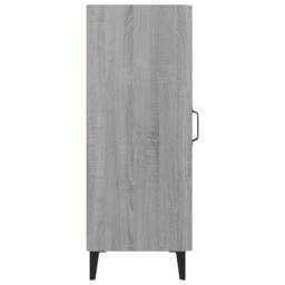 Berkfield Home Sideboard Grey Sonoma 34.5x34x90 cm Engineered Wood - thumbnail 7