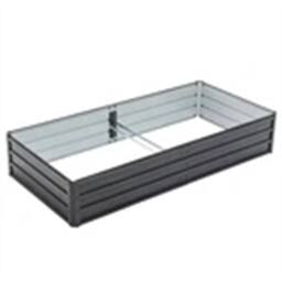 Nordara 190*34-Outdoor Planter Vegetable Flower Planting Box in Black - Size: 2kg - thumbnail 5