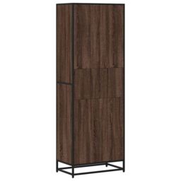 Berkfield Home Bookcase Brown Oak 60x35x170.5 cm Engineered Wood - thumbnail 6