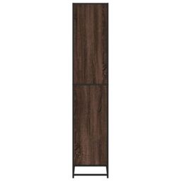 Berkfield Home Bookcase Brown Oak 60x35x170.5 cm Engineered Wood - thumbnail 5