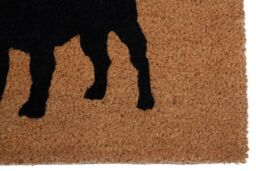 Orsina British Bulldog Doormat in Brown - Size: 100 cm diameter - thumbnail 4