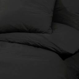 Berkfield Home Duvet Cover Set Black 225x220 cm Light-weight Microfiber - thumbnail 7